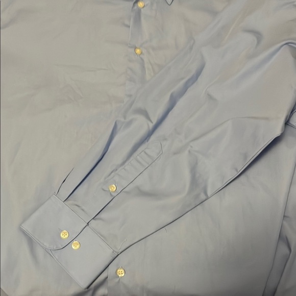 Van Heusen Blue Dress Shirt Classic Professional Style - Picture 5 of 9